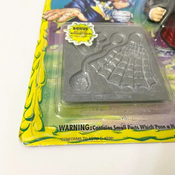 VTG 1994 Creepy Crawlers Professor  Guggengrime 5.5 Inch Action Figure Damaged - Picture 5 of 16